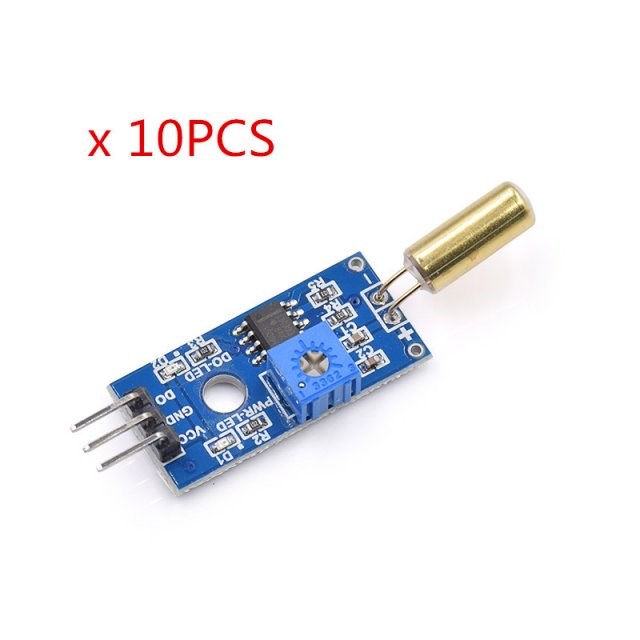10PCS Golden SW520D SW-520D Angle sensor module Ball switch