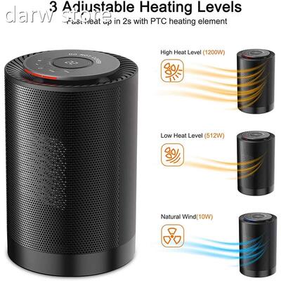 rCeramic Space eate,OfHfice H1eater,1200W Electriac Oscillti