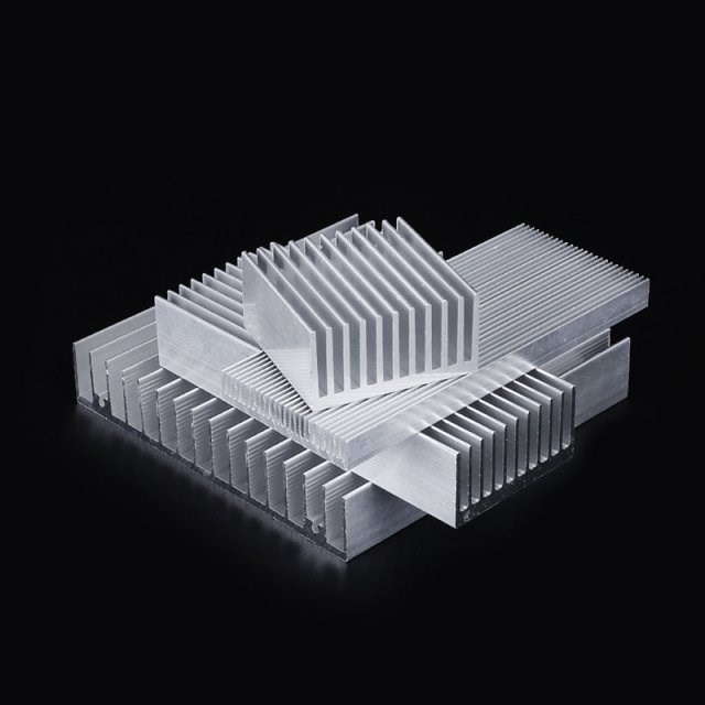 Extruded Aluminum Heatsink For High Power LED IC Chip Cooler