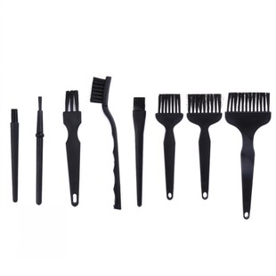8pcs ESD Safe Synthenic fiber Anti Static Brush Detailing Cl