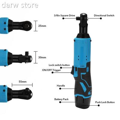 21 V Lithium Battery Recchargealble Eletric W1rench Portabe
