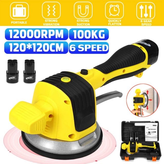 6-Speed Tiling Tiles Machine Tiles Vibrator Suction Cup Adju