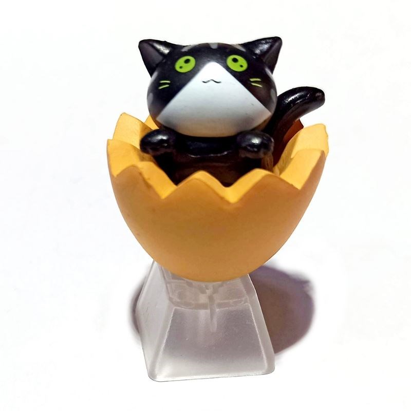Only Keycap,DIY ABS Bottom Backlit Cat Keycap for Mechanical