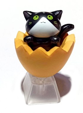 Only Keycap,DIY ABS Bottom Backlit Cat Keycap for Mechanical