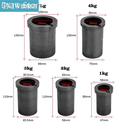 High-purity Melting Graphite Crucible Cup Mould Melting High