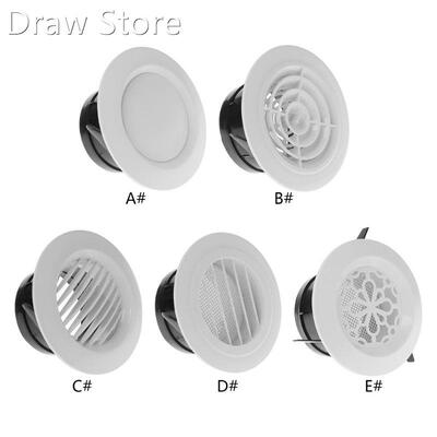 Air Vent Extract Valve Grille Round Diffuser Ducting Ventila
