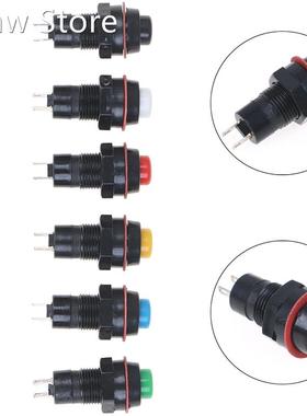 6pcs Self-reset Push Button Switch 10mm Self Return Momenta
