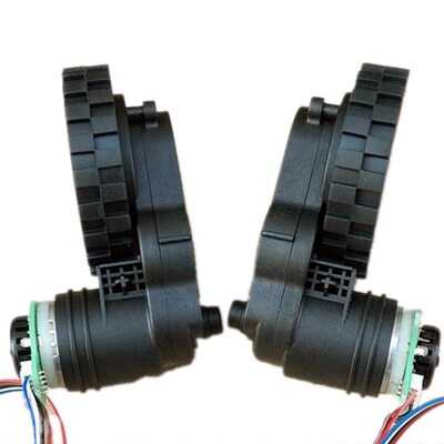 1 Pair Gear Motor for Sweeping Robot DC 12V 100mA Plastic Ge