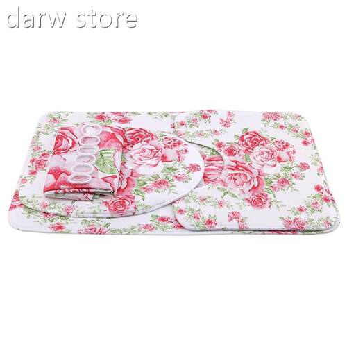 Bathroom Floor Moatombination Fur Piece FlorCal1 Pri nt Bath