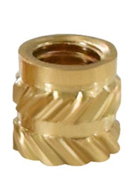 Brass Hot Melt Inset Nuts Heating Molding Copper Thread Inse
