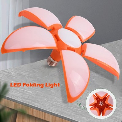 50W Portable Deformable Led Lights Lotus Night Lights Foldin