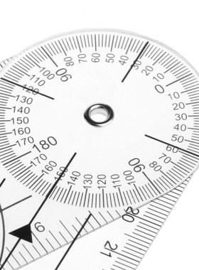 Userful Multi-Ruler 360 Degree Goniometer Angle  Spinal Rule