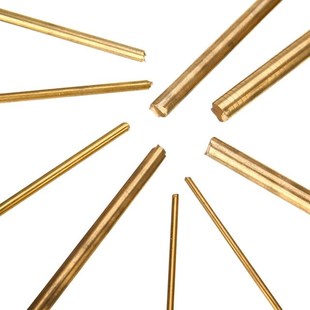 15pcs Brass Rod Bar Durable Round Connecting Rod Watchmaker