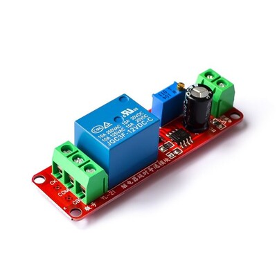 12V delay conduction delay switch relay module robot intelli