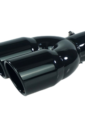 Universal Stainless Steel Dual Rear Noise Canceller Car Exha