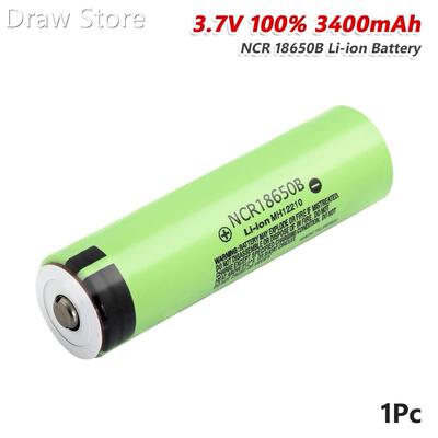 Panasonic 5 s 3.7v 18650 Battery 3400mah NCR 18650B lithium