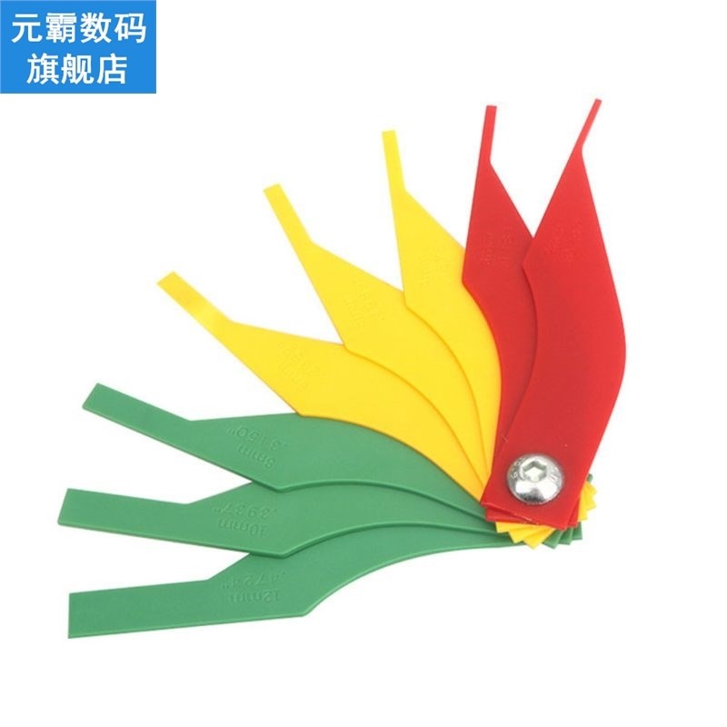 Car Brake Pad Scale Thickness Gauge Car Brake Block Wear Mea