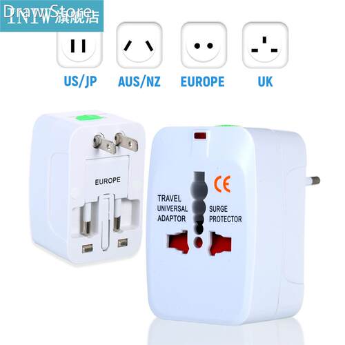 Travel Adapter Universal Plug Worldwide Travel Power Adapter