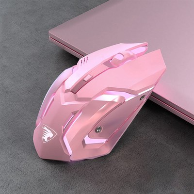 Wireless 2.4GHz USB Women Gaming Mouse 1600DPI LED Backlit R