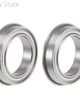 F6701ZZ Flange Ball Bearing 12x18x4mm Shielded Chrome Bearin