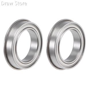 F6701ZZ Flange Ball Bearing 12x18x4mm Shielded Chrome Bearin