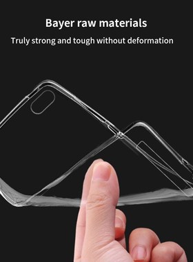 Transparent Phone Case TPU Phone Back Cover Shockproof Preci