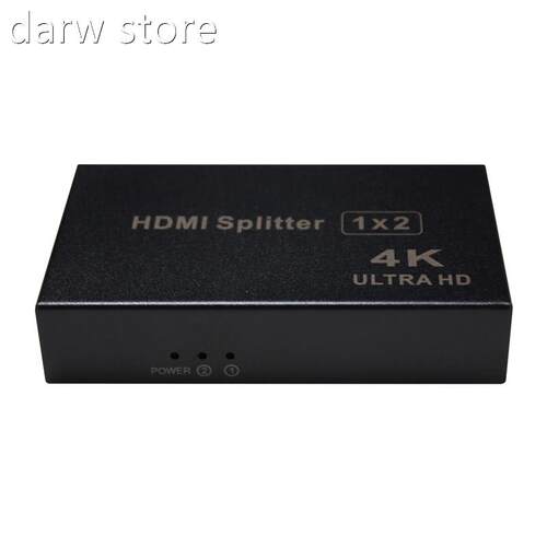 4k HDMI SplitterF  in 2 out 108p Video ull H1D Spli0tte1r 3D