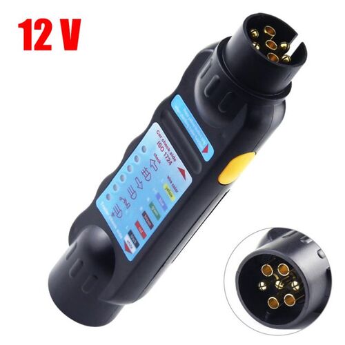 European 7 Pin Trailer Socket Durable 12V Truck Trailer Plug