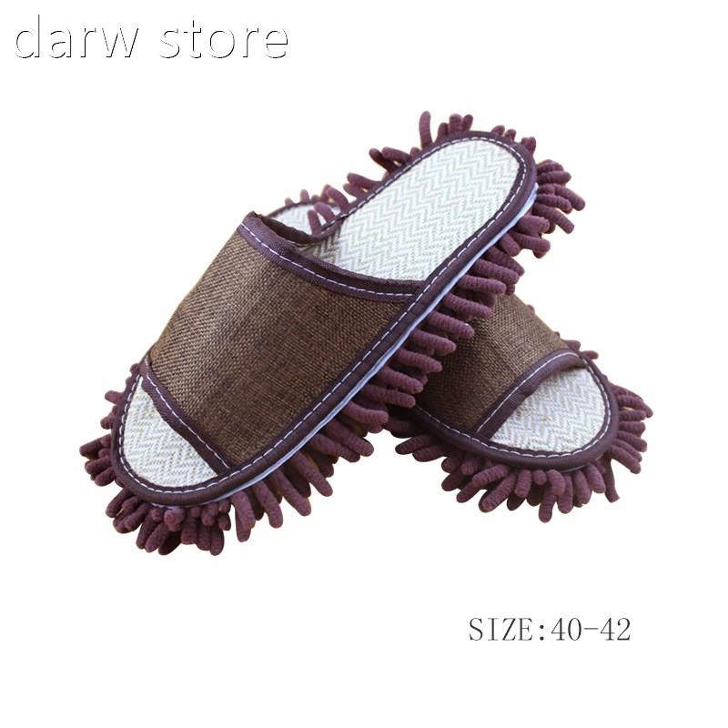 Dust Mop L azy Cle1anng Fhoot Cleaner SoeMop iSlipper Microf