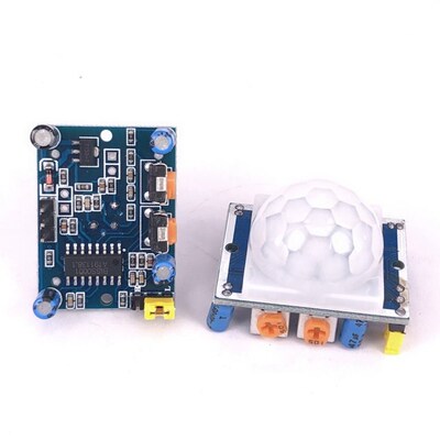 50pcs SR501 HC-SR501 Adjust IR Pyroelectric Infrared PIR mod