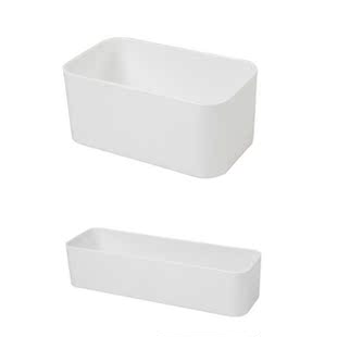 Container Mounted Sundries Lid Without White Minimalist Wall