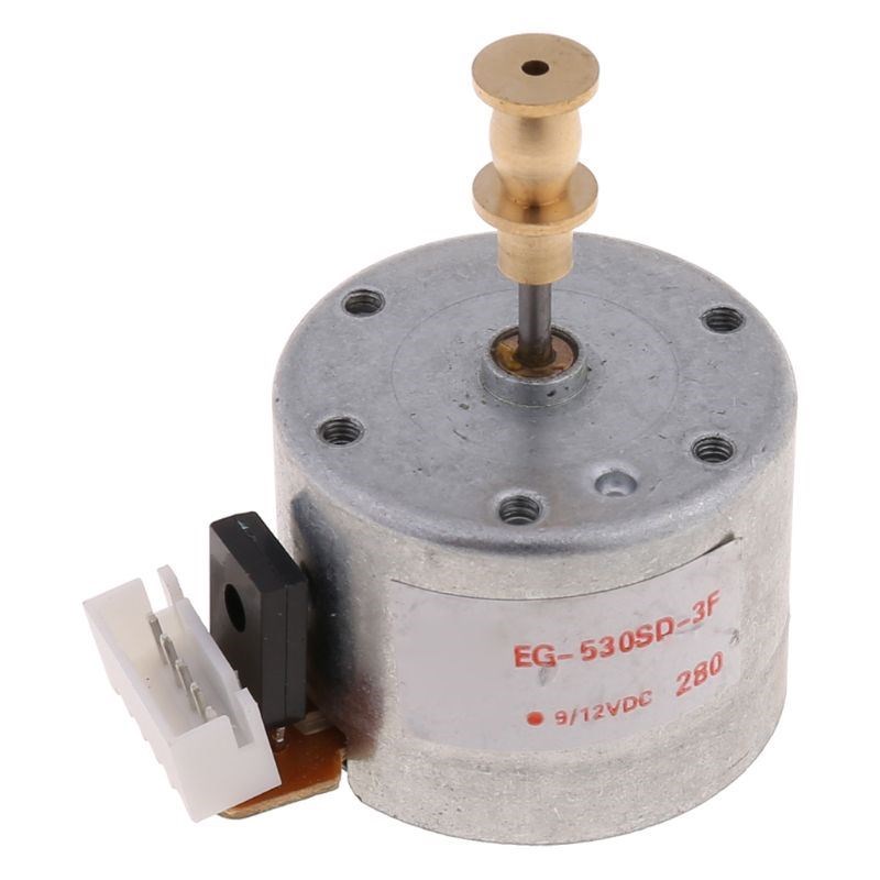 EG530SD-3F DC5-12V 3-Speed 33/45/78 RPM Metal Turntables Mot