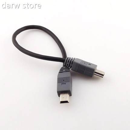 1pcs MiniUSB Ty pne B Male To Male 5 Pi Converter TG O1Sync