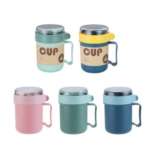 500ml Soup Cup Lunch Box Stainless Steel Thermos Mug Breakfa