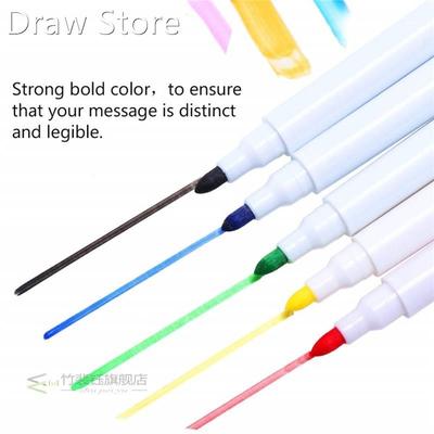 7 Pcs Whiteboard Marker Pens 1pcs Dry Eraser School White Bo