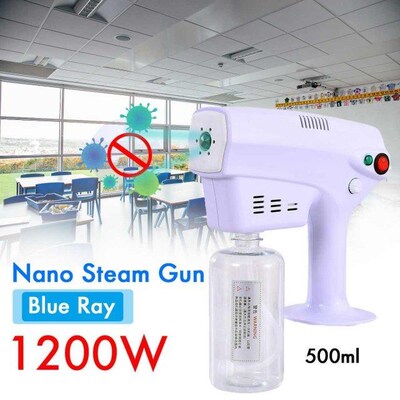 1200W 500ML Household Portable Wireless Fogging Sprayer Blue