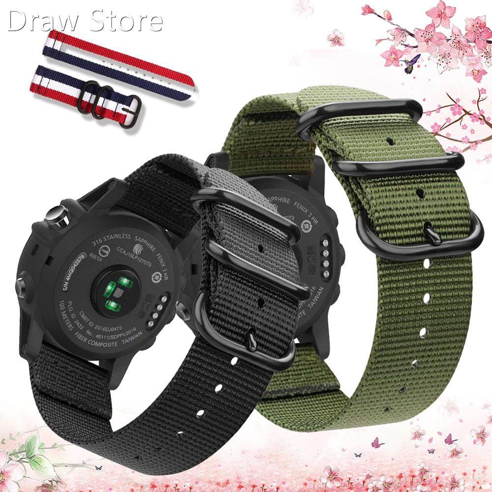 hot nylon canvas band strap for huawei gt2 46mm amazfit str