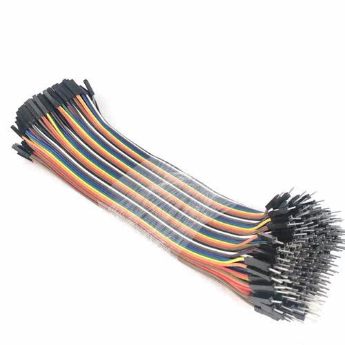 40pcs 20cm 40P 1P-1P Female to Male DuPont Line Wire Cable