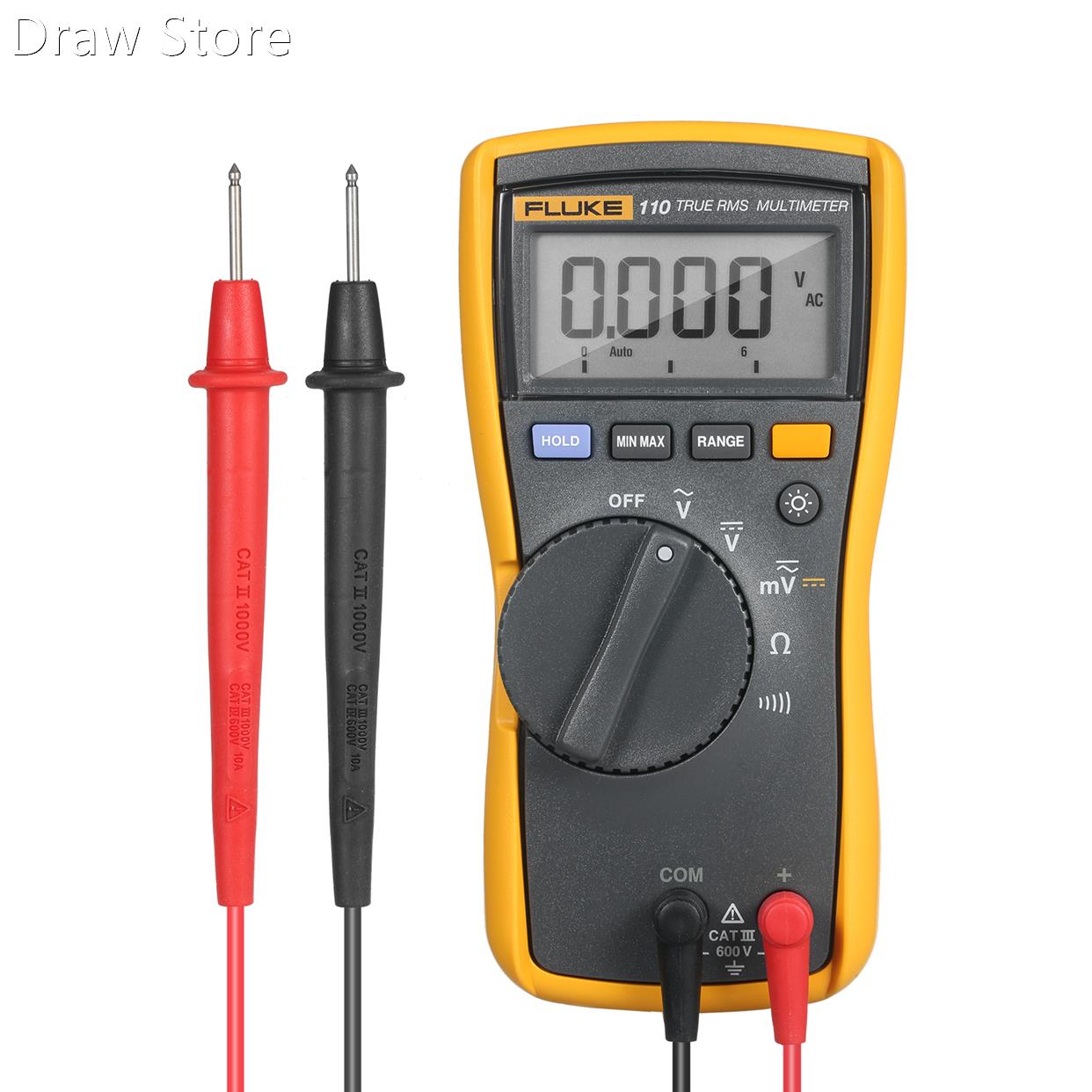 FLUKE 110 Handheld Multimeter Auto range 6000 Counts Digital