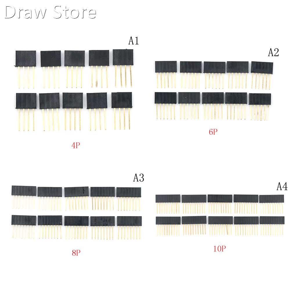 10pcs/lot New Stackable Long Legs Femal Header 适用于 Arduin