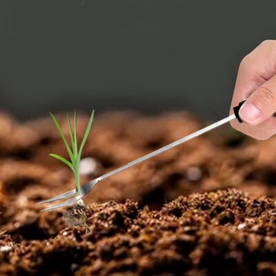 Garden Weeder Hand Weeding Removal Fork Cutter Sponge Handle
