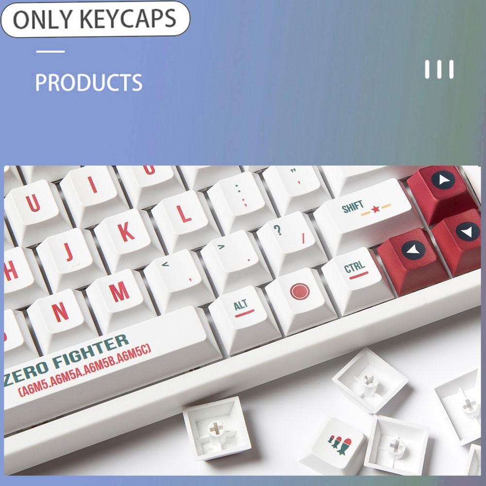 PBT Keycaps 132 Keys Profile DYE SUB Personalized Keycap for