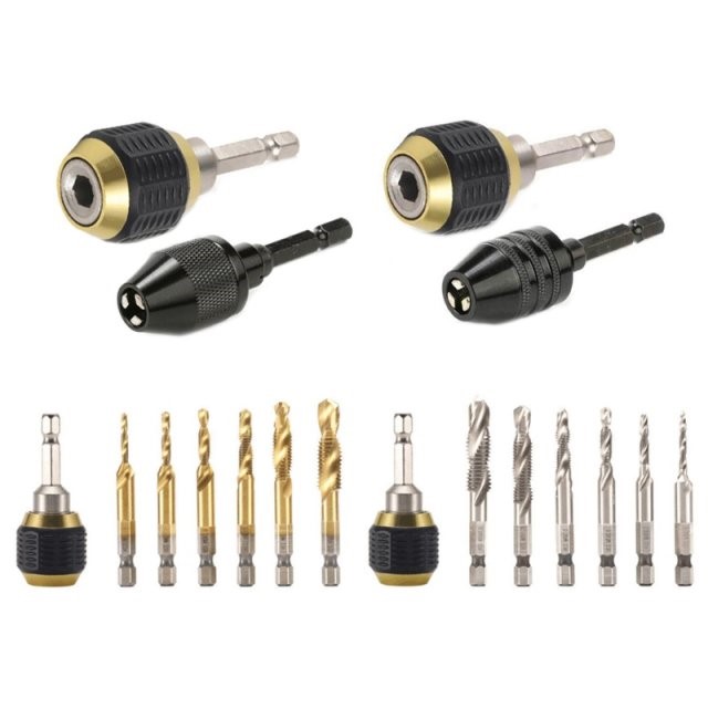 Hexagonal Shank Quick Coupling Self-locking Chuck Conversion