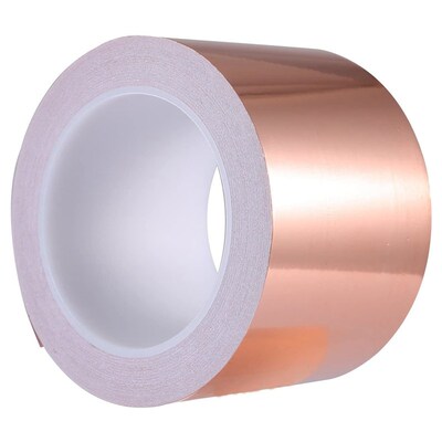 Copper Foil Tape 70mm x 20M 适用于 EMI Shielding Conductive
