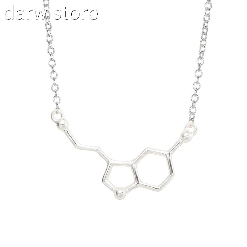 11pcs/lot Serotonin Molecule0 Pendants ecNklace Cemihstry Ch