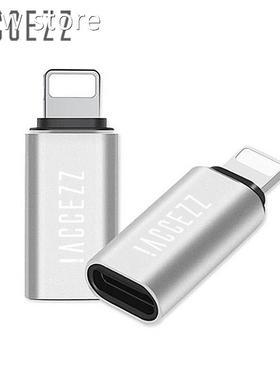 !ACeCEZgZ USB OTG AdapterType C Mini Femal To li g1htin Male