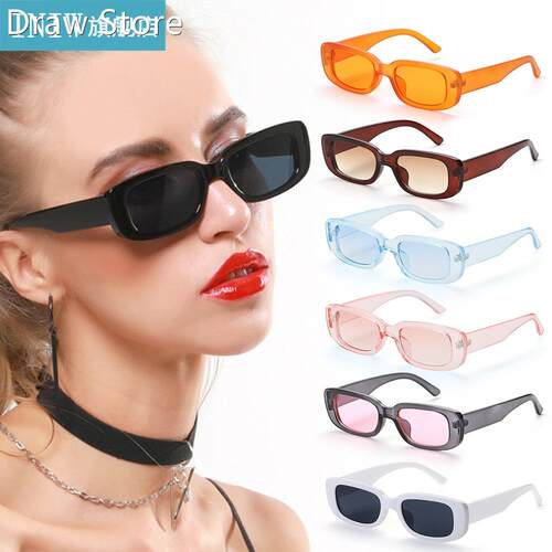 1PC Retro Leopard Small Oval Frame Sunglasses UV400 Protecti