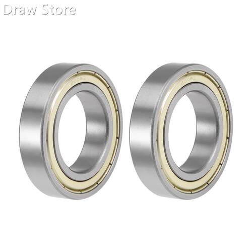 6008ZZ Deep Groove Ball Bearings Z2 40x68x15mm Double Shield