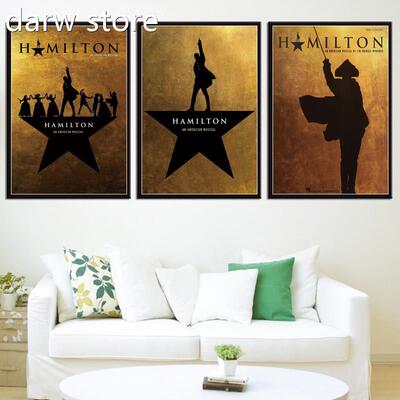 Posters an Pr1ints Ameriacn amilton MuHsidcal Art Poster Wal