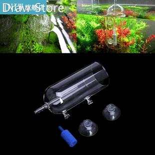 Aquarium Glass CO2 Diffuser Bubble Air Stone Purge Oxygen Ae